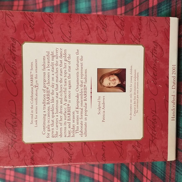 Vintage 2001 Celebration Barbie Ornament 🎉🎉🎉 - Picture 9 of 11